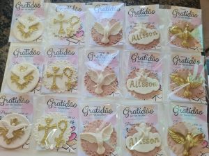 Aplique Batizado 6cm