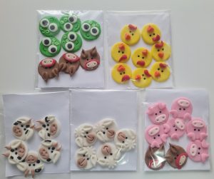 Mini Apliques Fazendinha