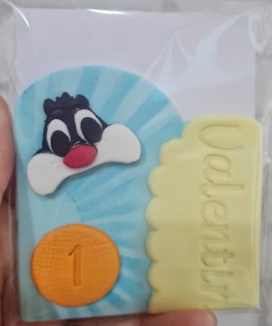 Apliques de Bolo no Palito Looney tunes
