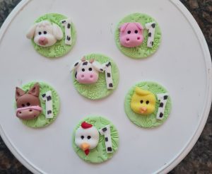 apliques para mini pão de mel fazendinha