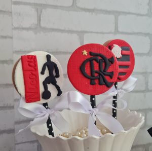 kit mesa decorada Flamengo