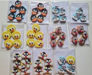 Apliques para brigadeiro